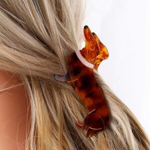 Acrylic New Cute Puppy Hair Clip Claw